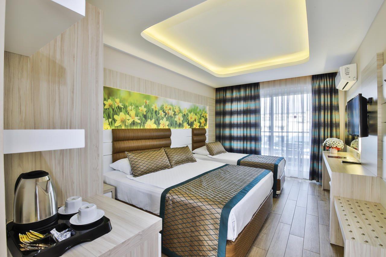 Konakli Nergis Hotel Alanya Bagian luar foto