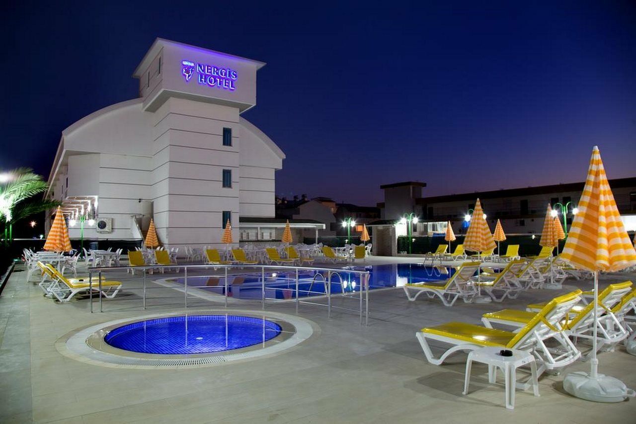 Konakli Nergis Hotel Alanya Bagian luar foto